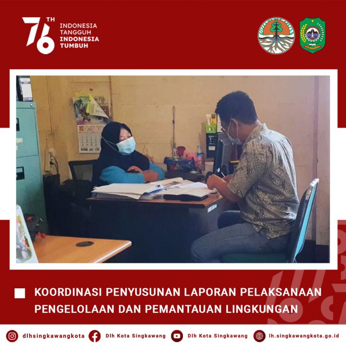 KOORDINASI PENYUSUNAN LAPORAN PELAKSANAAN PENGELOLAAN DAN PEMANTAUAN