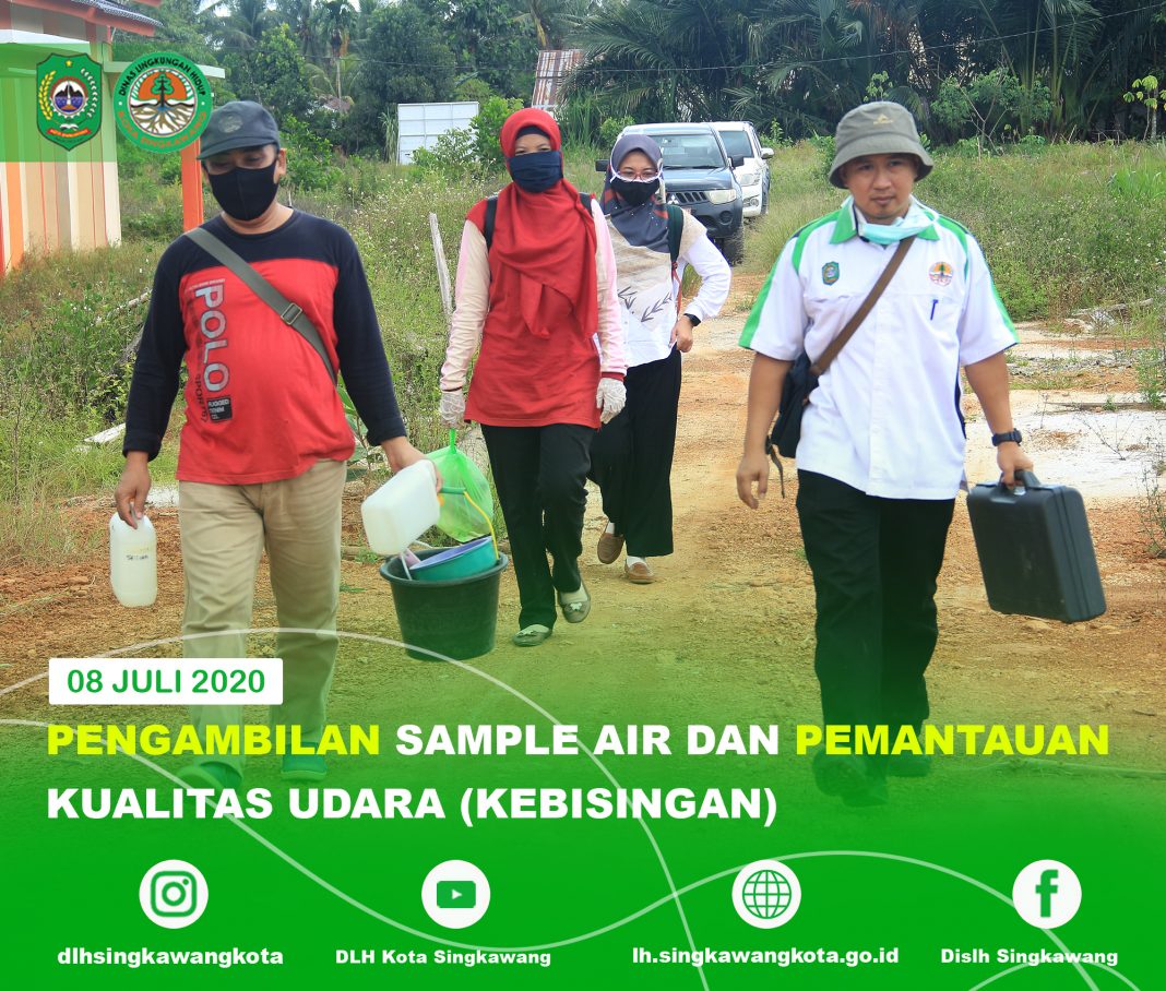 PENGAMBILAN SAMPEL AIR DAN PEMANTAUAN KUALITAS UDARA (KEBISINGAN ...