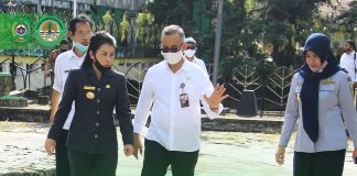 WALIKOTA SINGKAWANG TINJAU KAWASAN TAMAN BURUNG SINGKAWANG, KEDEPANNYA AKAN DI TATA KEMBALI.