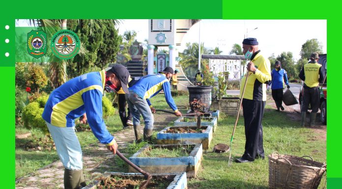 AKSI BERSIH BERSAMA SETIAP KAMIS DENGAN FOKUS LOKASI KEGIATAN MINGGU INI DI KECAMATAN SINGKAWANG UTARA