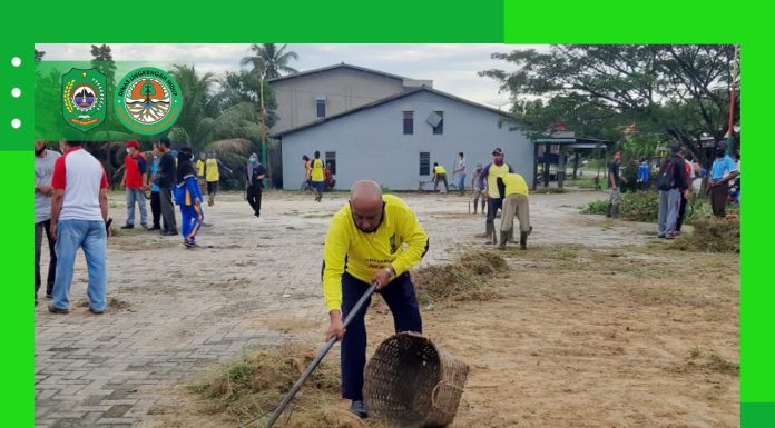 AKSI BERSIH BERSAMA SETIAP KAMIS DENGAN FOKUS LOKASI KEGIATAN MINGGU INI DI KELURAHAN BAGAK SAHWA