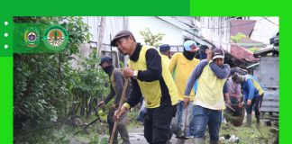 AKSI BERSIH BERSAMA SETIAP KAMIS DENGAN FOKUS LOKASI KEGIATAN MINGGU INI DI KELURAHAN MELAYU