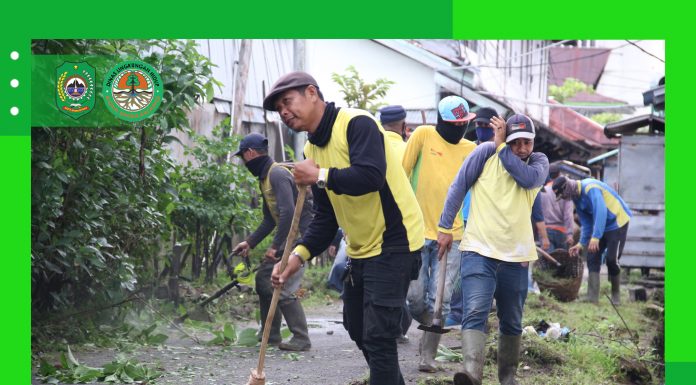 AKSI BERSIH BERSAMA SETIAP KAMIS DENGAN FOKUS LOKASI KEGIATAN MINGGU INI DI KELURAHAN MELAYU