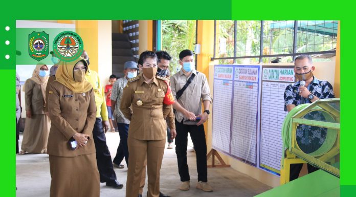 PERESMIAN INSFRASTRUKTUR DAN SERAH TERIMA TPS3R MAJU BERSAMA