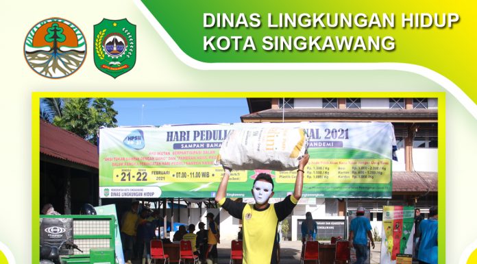 AKSI TUKAR SAMPAH DENGAN UANG DAN PAMERAN HASIL PRODUK DAUR ULANG HARI PERTAMA