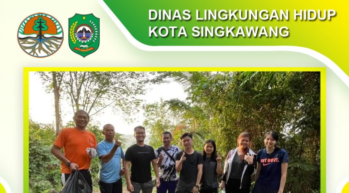 HIKING GUNUNG ROBAN SAMBIL BERSIHKAN SAMPAH OLEH PEGIAT OLAHRAGA