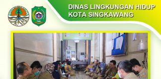 PISAH SAMBUT PEJABAT STRUKTURAL DI DINAS LINGKUNGAN HIDUP KOTA SINGKAWANG