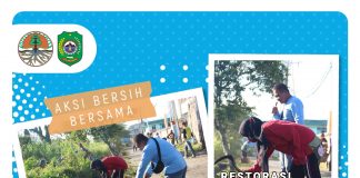 AKSI BERSIH BERSAMA DALAM RANGKA MENYAMBUT HUT RI KE-76 DI KELURAHAN MELAYU