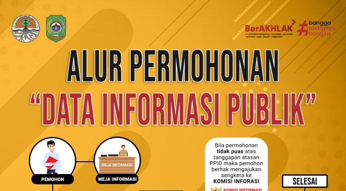 ALUR PERMOHONAN DATA INFOMASI PUBLIK (DIP)